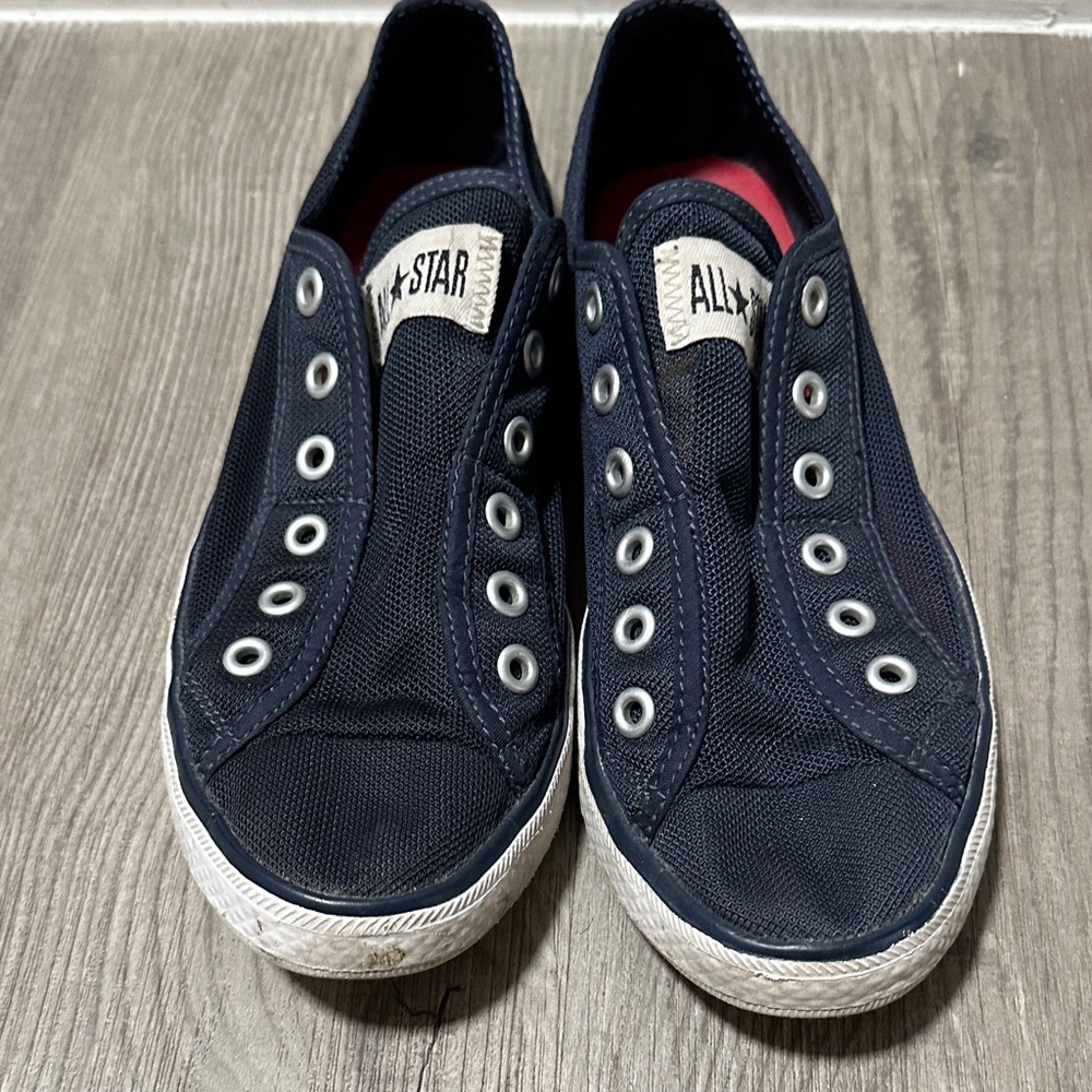 Converse Navy Blue Slip-On Loafers